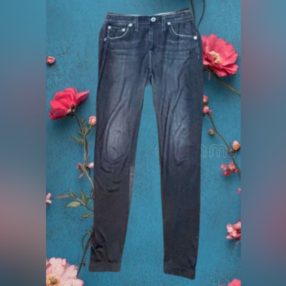 No Boundaries Dark Blue Skinny Leggings